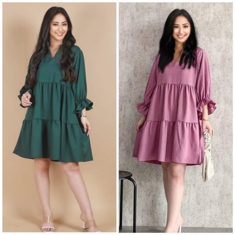 LUNA RUFFLE DRESS KONDANGAN