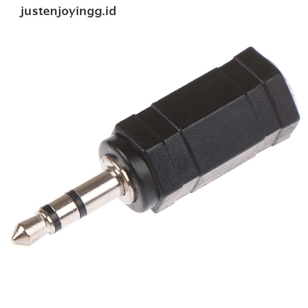2pcs Kabel adapter jack audio stereo 3.5mm male Ke 2.5mm female Untuk mic