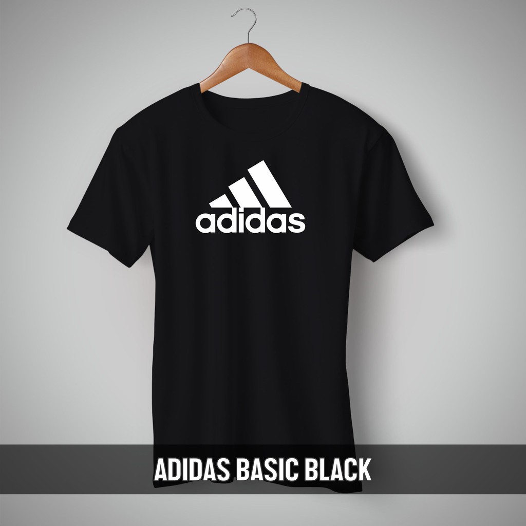 KAOS ADIDAS BIG SIZE 2XL 3XL 4XL 5XL Cotton combed 30s