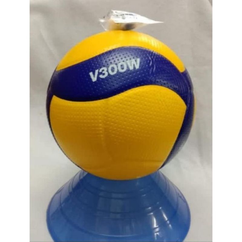bola voly mikasa v300w Bintik 100% original