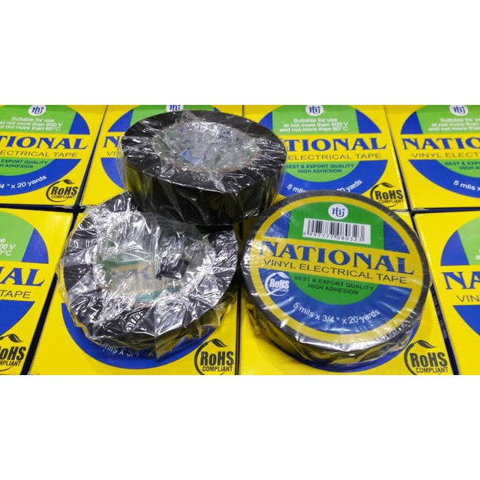 Rizkyonline88 isolasi listrik kotak national / isolasi kabel / isolasi hitam