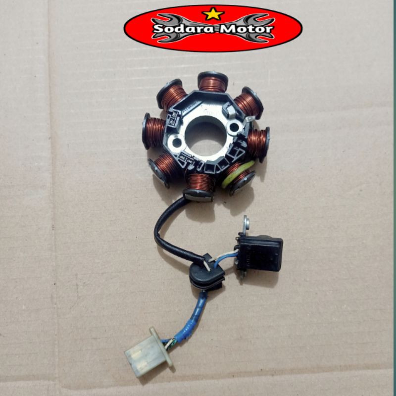 Stator Comp Spul Spol Spool Spull honda Supra X125 fi injeksi pertama th 2006-2011 Original