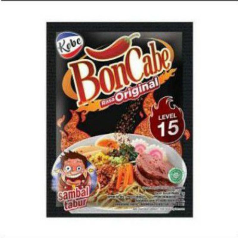 

Kobe bon cabe sambal tabur level 15/7g