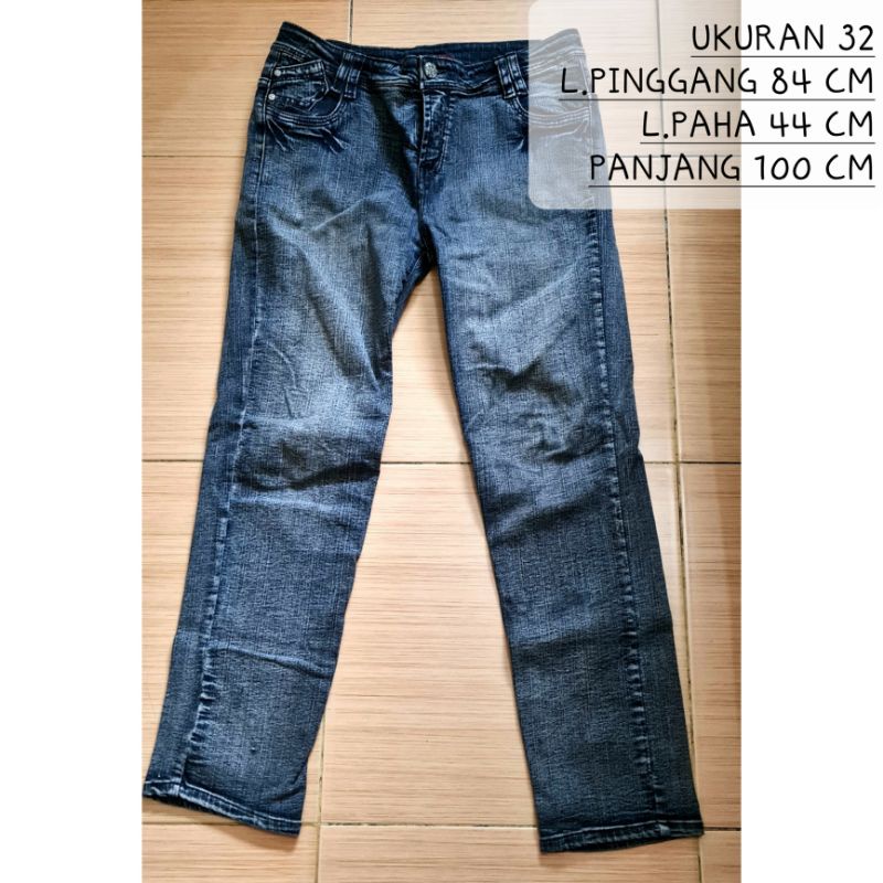 [PRELOVED] CELANA PANJANG JEANS WANITA UKURAN 32