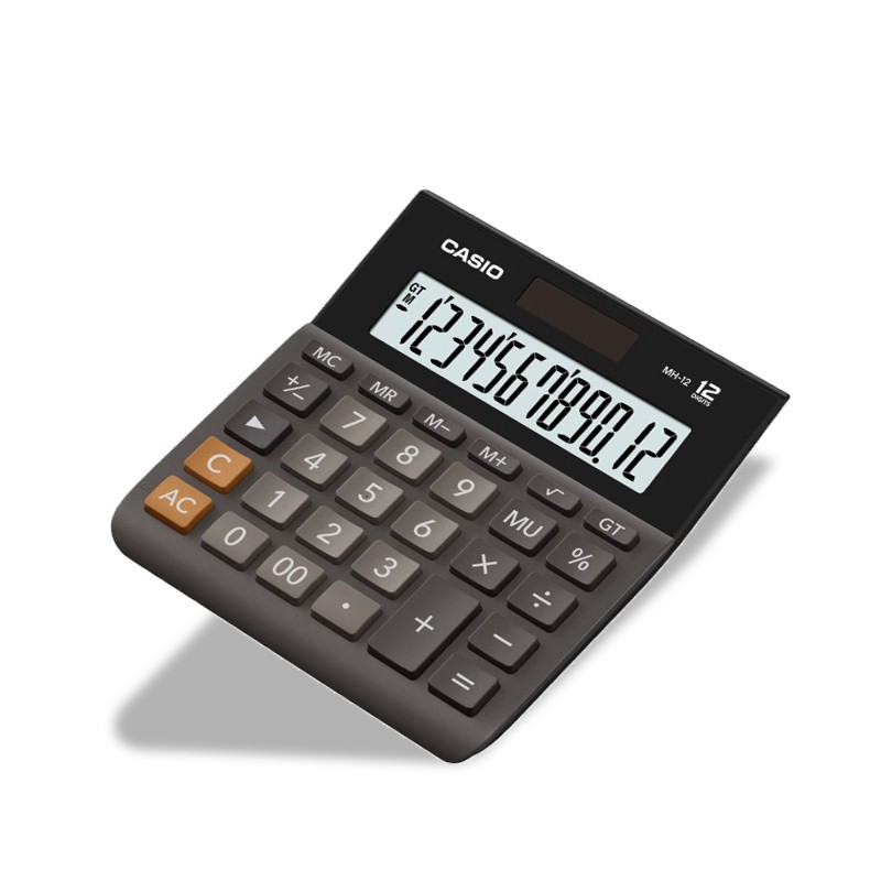 

Terlaris ✨ - Casio Calculator MH-12 Black - 12 Digit3.1.23