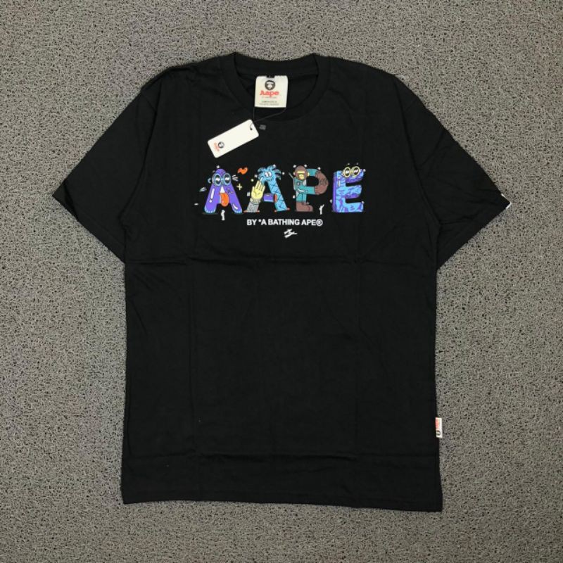 KAOS AAPE HIGH QUALITY CASUAL HYPE FASHION PRIA