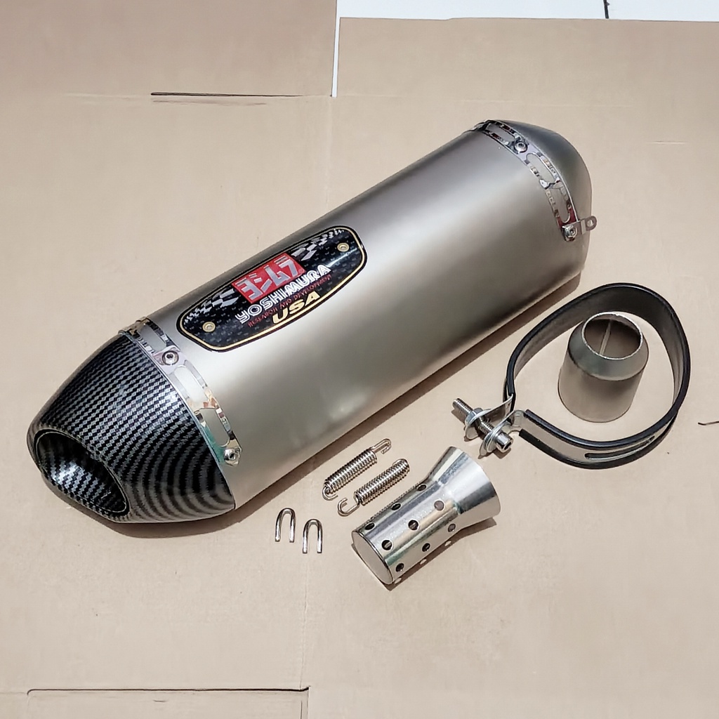 Silincer Knalpot Racing Yoshimura R-77 Import