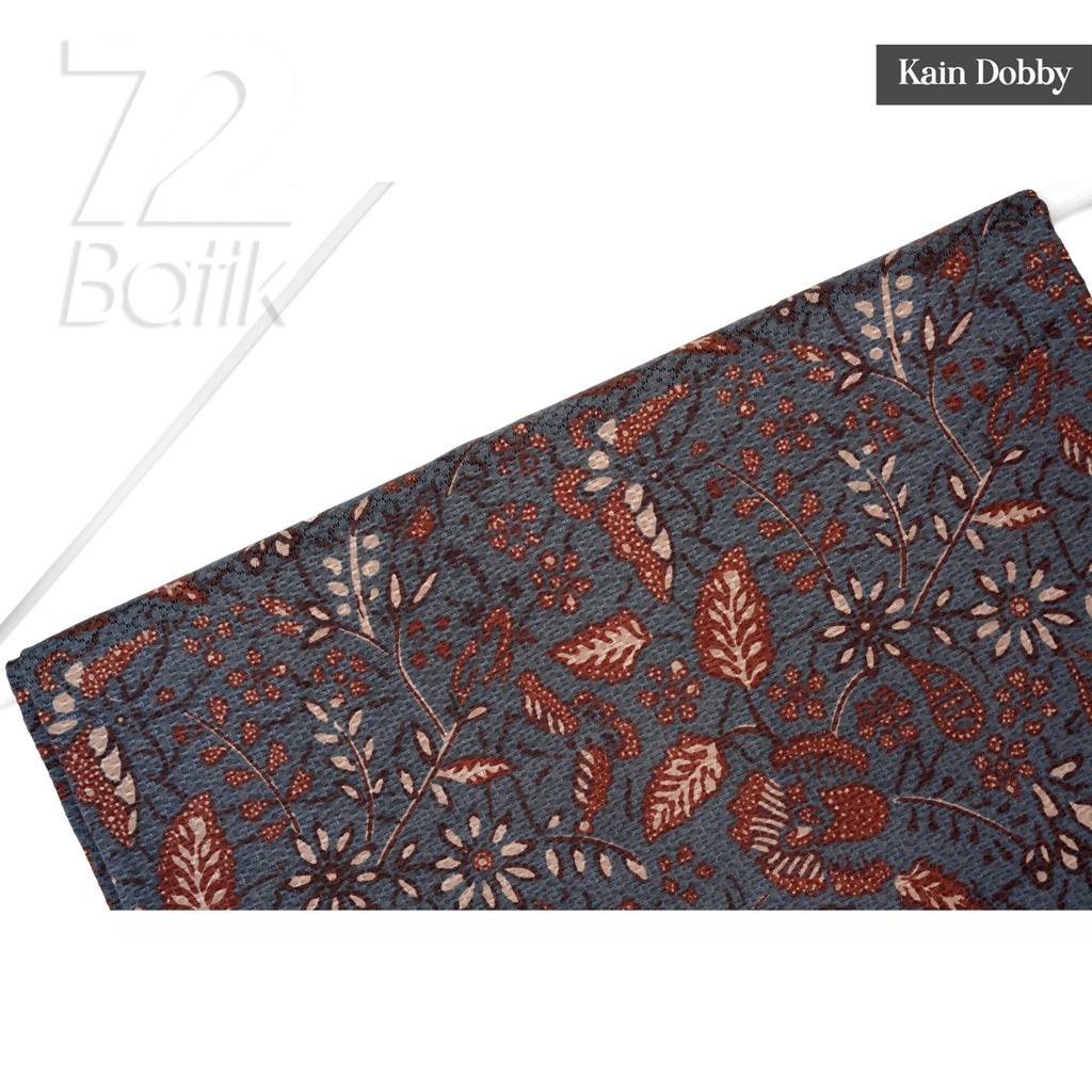 KAIN BATIK PREMIUM Dobby Motif Kupu Kembang Warna Hitam Ireng Coklat Cokelat 727511 Cap 72 Jarik Jarit Samping Kebat Panjang Batik Dobby Modern Premium Bahan Seragam Batik Pernikahan Kantor Keluarga Murah Kamen Jadi Batik Bali Lembaran