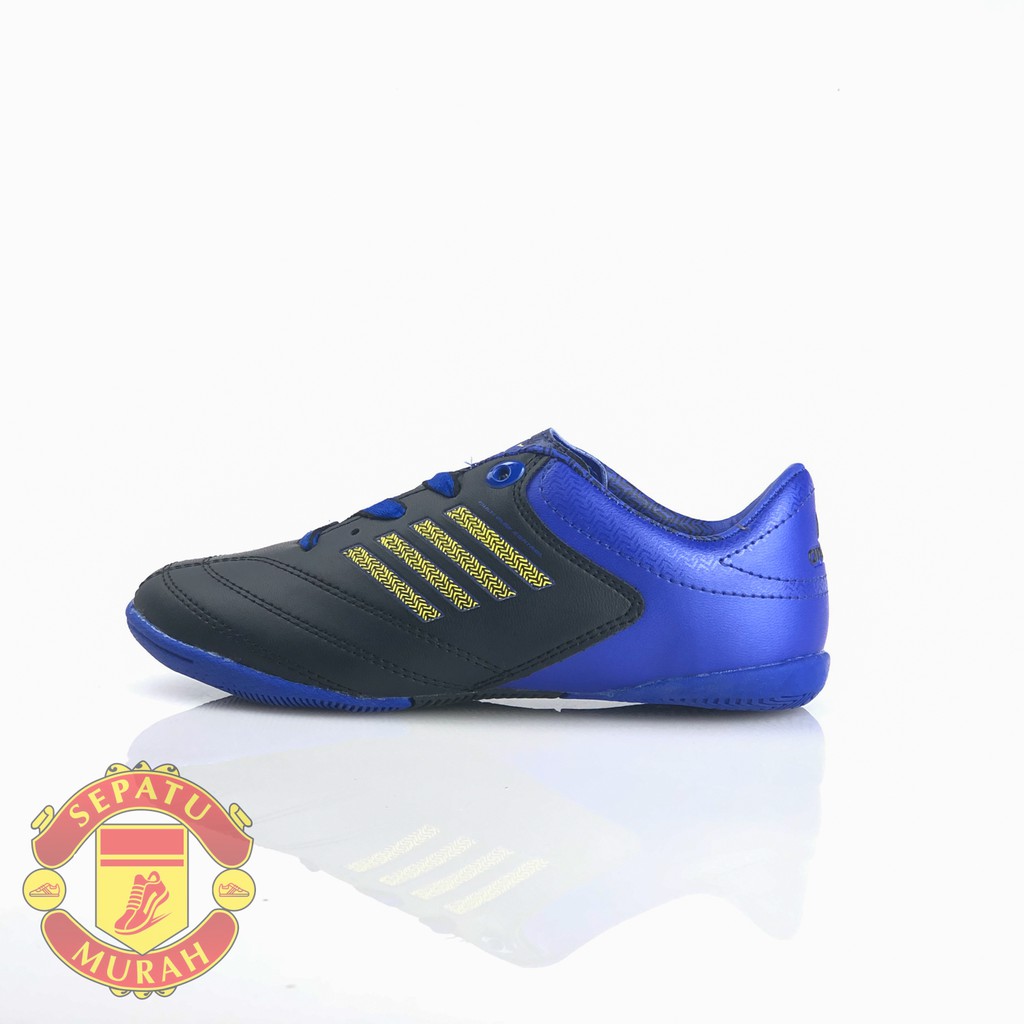 Sepatu Futsal Ardiles Ngolo - Hitam/Biru Royal