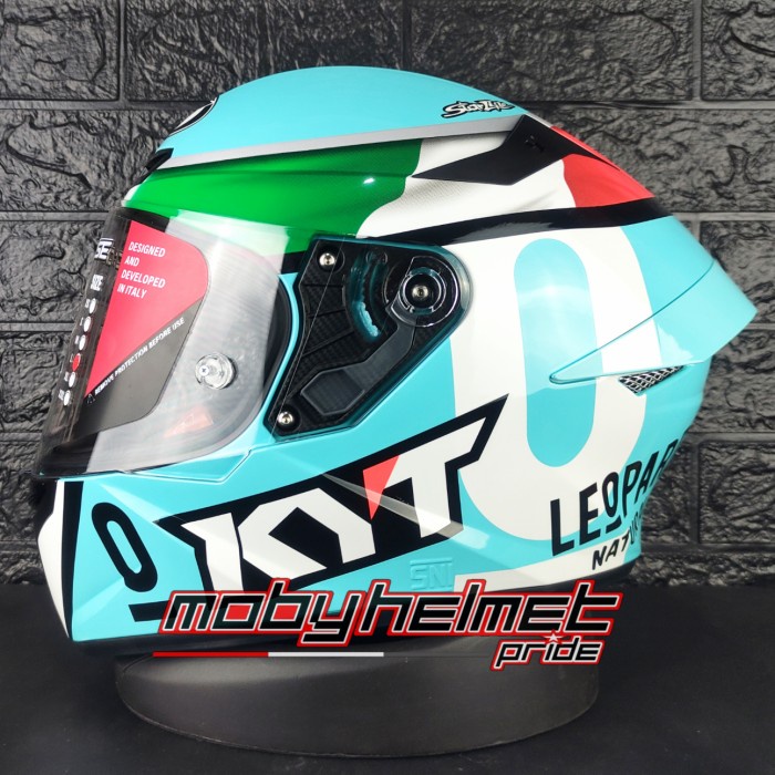 KYT TT Course - Dalla Porta - Leopard Blue