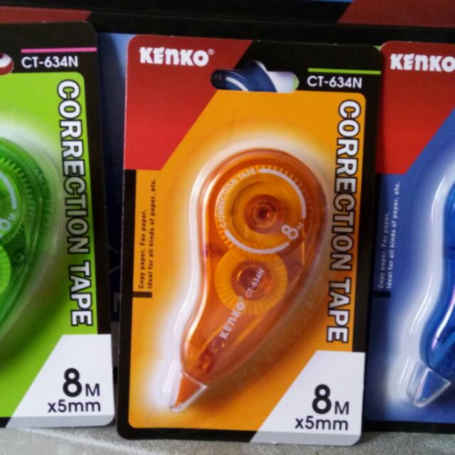 

Correction tape 8m x 5 mm kenko ( tip ex )