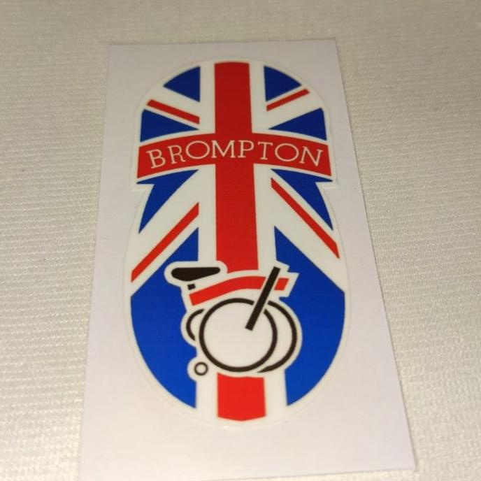 >>>>>] Sticker Brompton England Stiker Sepeda