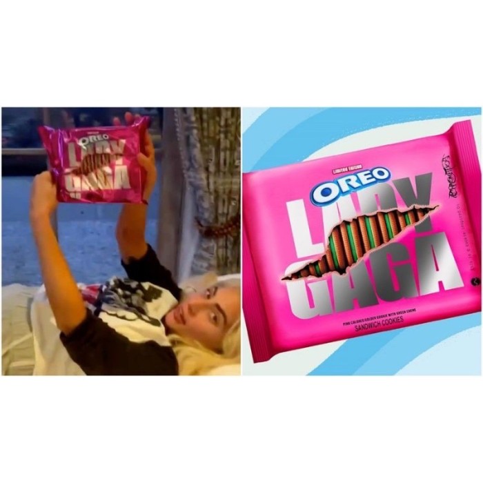

oreo lady gaga limited edition/made in USA..ori..