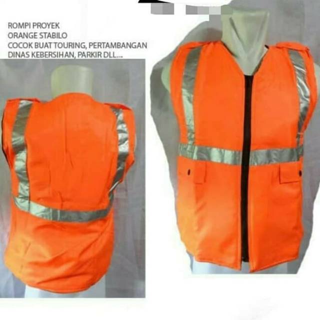 Rompi proyek - rompi touring - rompi tambang