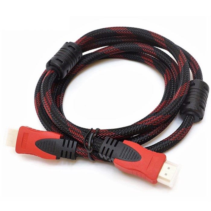 KABEL HDMI TO HDMI 3 METER SERAT JARING KABEL HDMI 3 METER FULL HD 4K