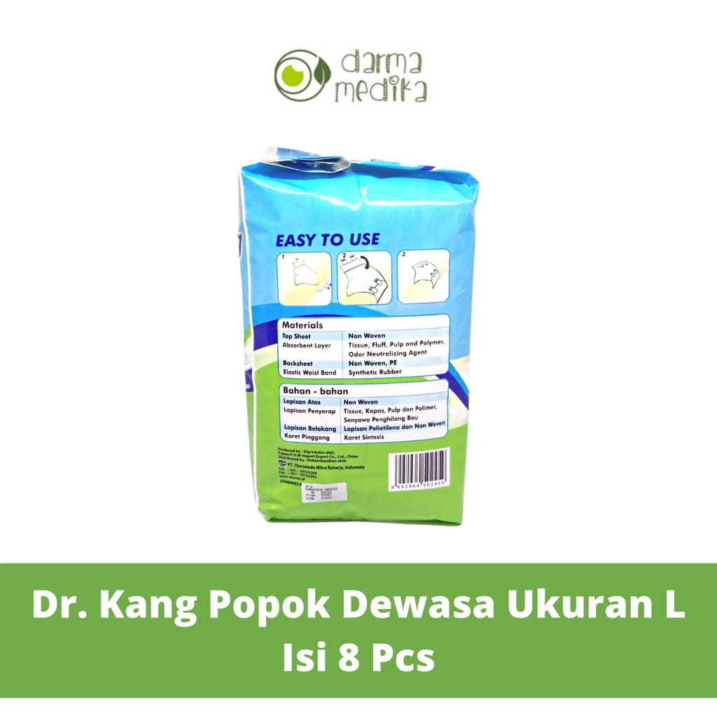 Dr. Kang Adult Diapers L isi 8 pcs 8pcs