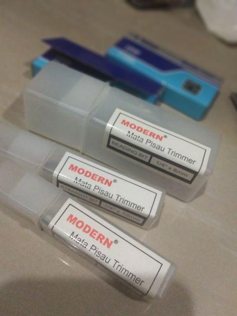 Straight Bit 8mm Modern / Mata Router Straight Bit 1/4 X 8mm  Modern / Mata Profil