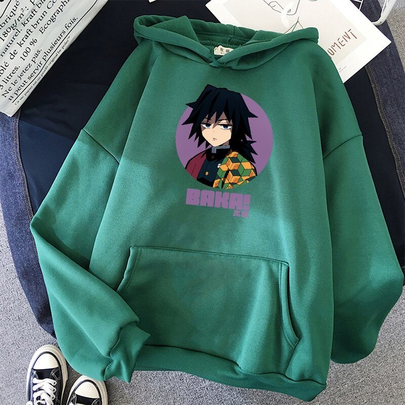 BAKA Anime Jumper Hoodie II Sweater Hoodie Anime II Sweter Oblong Topi Sz M - XL ( Pria &amp; Wanita / Anak &amp; Dewasa )