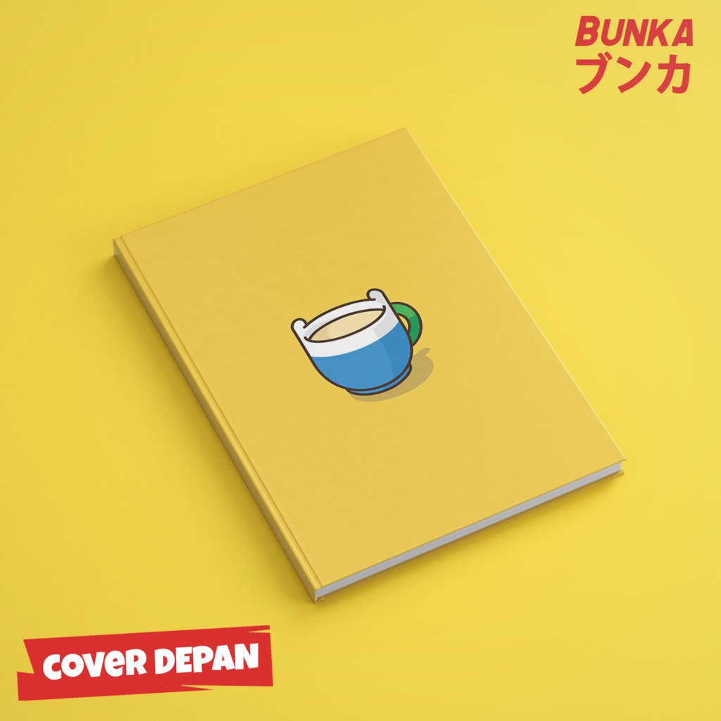 

Notebook Adveture Time Jake Cup Hardcover A5 Buku Tulis Catatan Note Agenda Planner