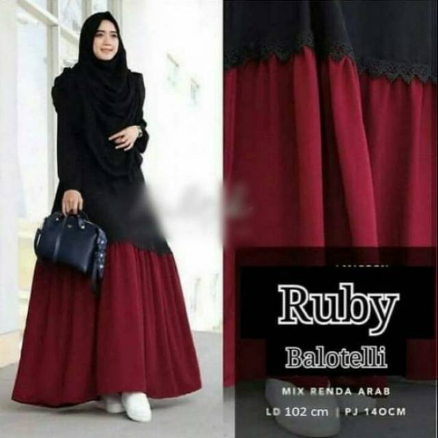 Dress muslim modis/baju muslim wanita