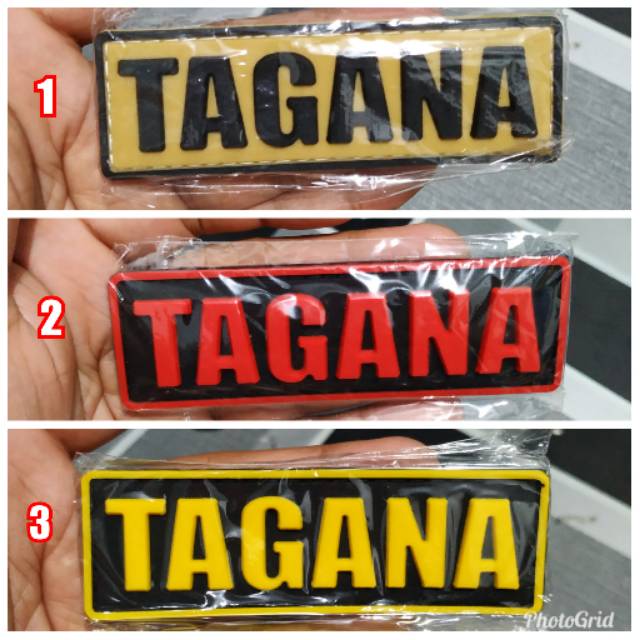 Patch rubber patch tempelan tagana