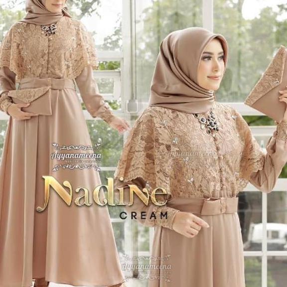 ✾ nadine dress / gamis muslim / gamis jumbo ❄