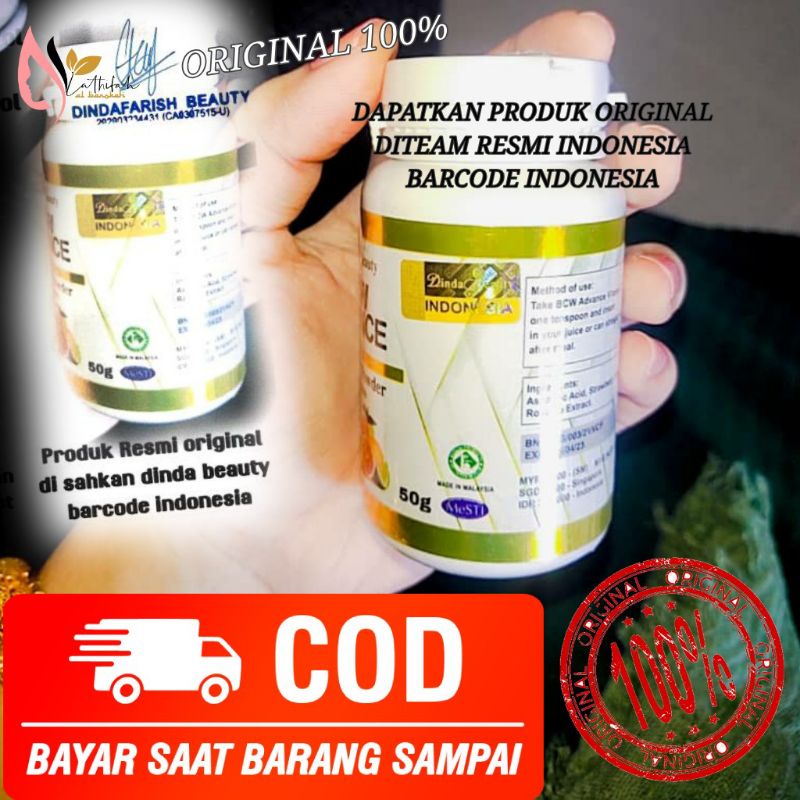 BCW ADVANCE BOOSTER VIT C PEMUTIH DAN PENCERAH KULIT TUBUH ORI