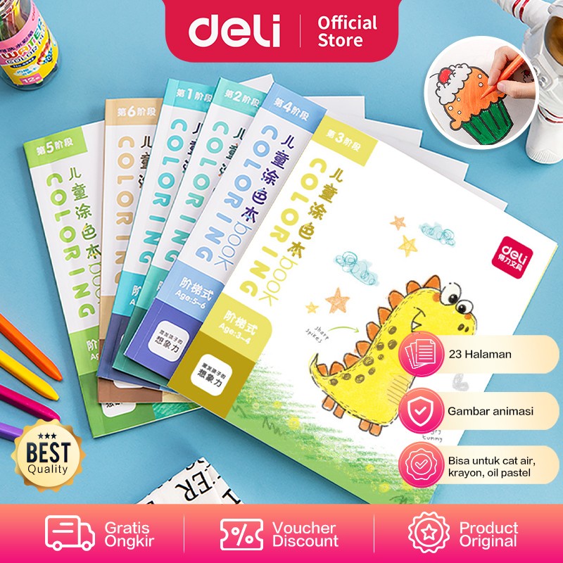 

Buku Mewarnai Cover Animasi DELI - 73353