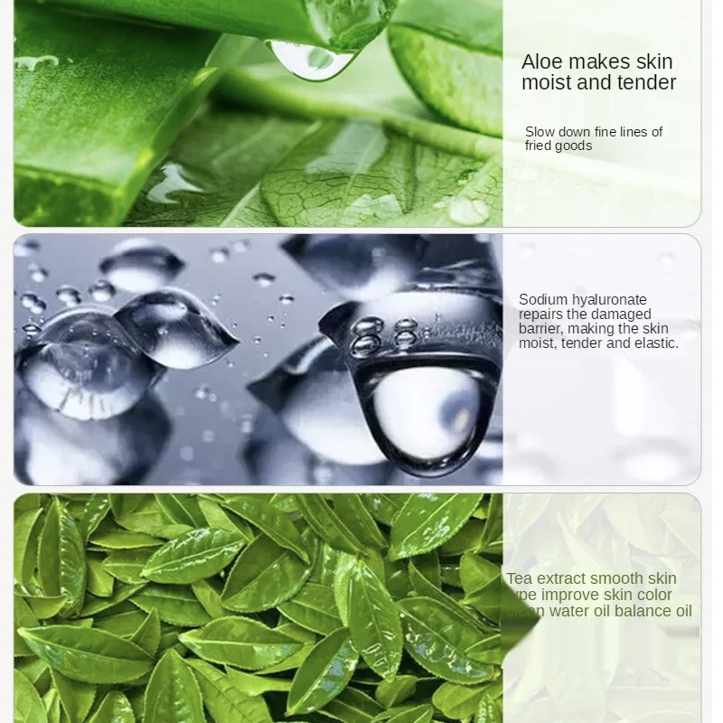 Exfoliating Aloe Vera Centella Asiatica Peeling Gel Eksfoliasi Wajah Kulit 60g XX071