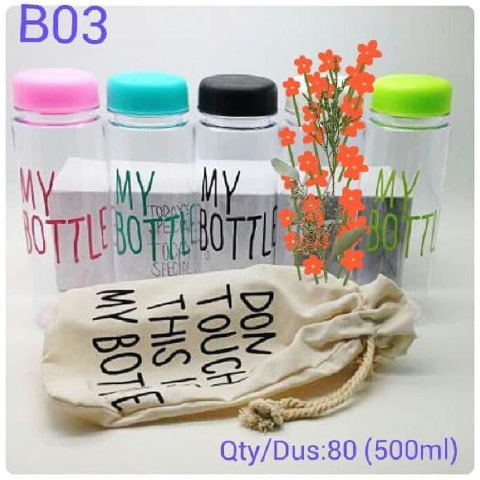 Grosir Botol Minum Tumblr My Bottle Free Pouch - Gojek Only Botol
