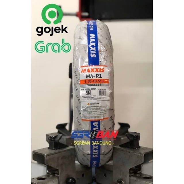 BAN VESPA MAXXIS MA-R1 3.50-10 SOFT COMPOUND BAN RING 10 PROMO IMPORT