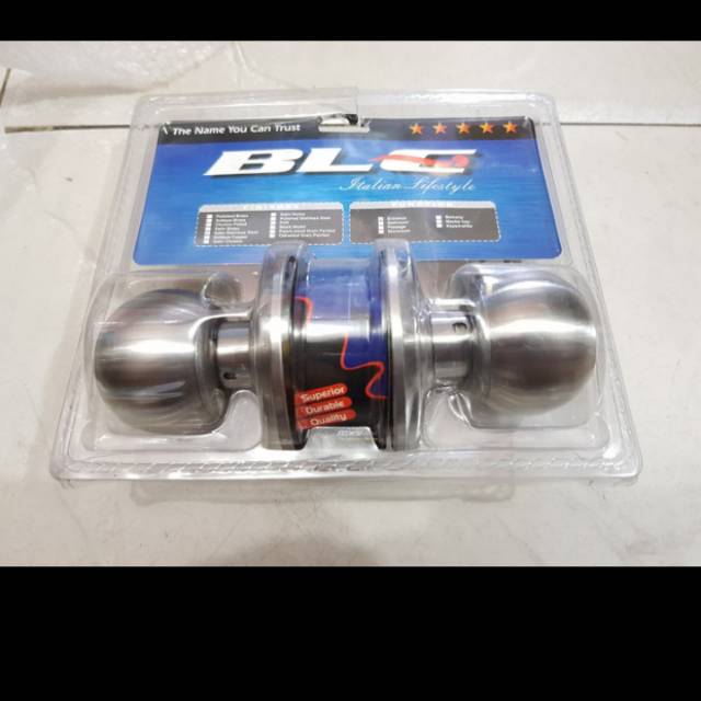 Kunci bulat belluci stainless/kunci pintu rumah