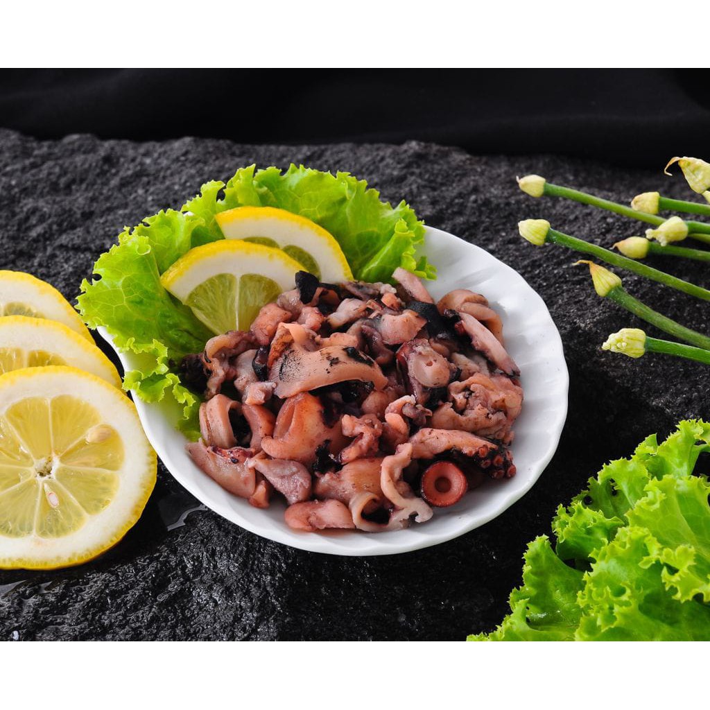 

Octopus Cut Lokal (Potongan Kepala & Leher Gurita)