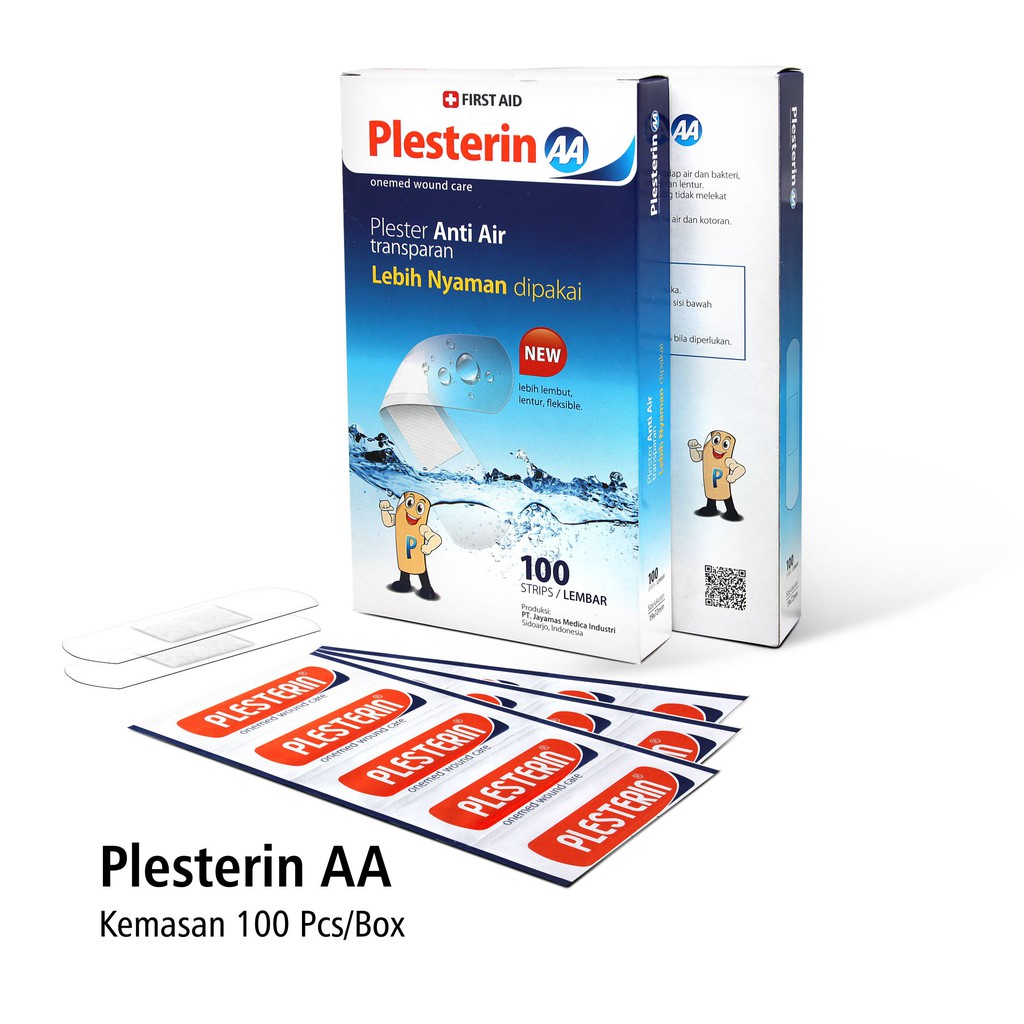 Onemed Plesterin AA box isi 100 pcs OJ