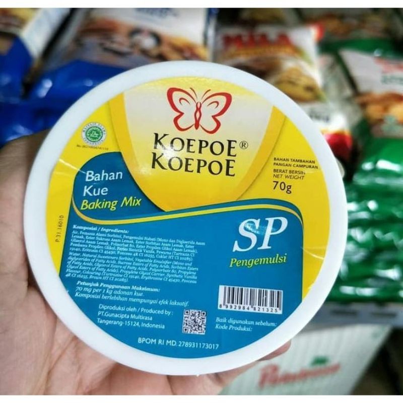 

Koepoe koepoe SP 70gr Bahan Kue Baking Mix