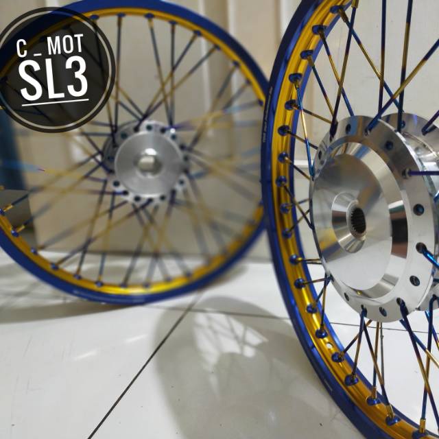 Paket Velg TDR beat Vario 110 125 150 Scoopy dll ring 17 - Velg tdr tromol  beat Vario