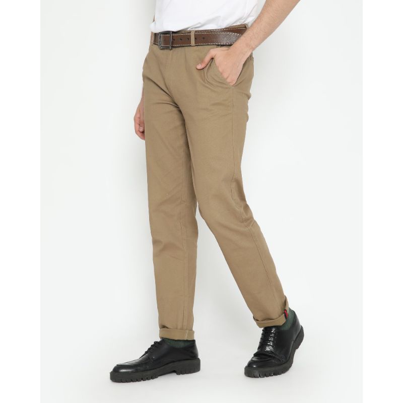 CELANA CHINO PRIA MOCCA 27-38 SLIMFIT // CELANA CHINOS MOCCA PRIA // CELANA PANJANG PRIA CHINOS // C