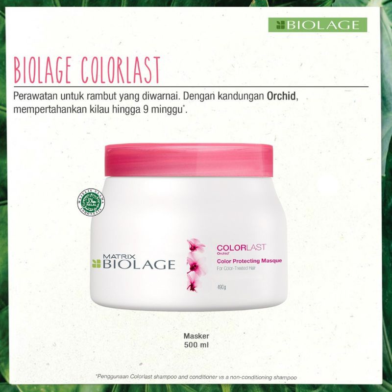 MATRIX Biolage COLORLAST Masker