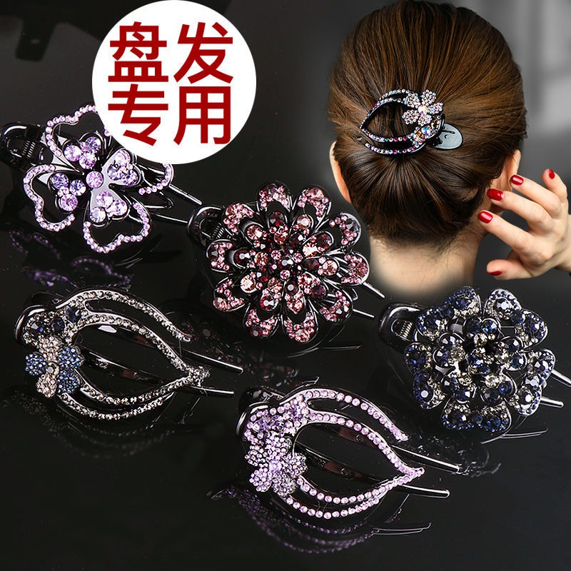 Jepit Rambut Korea sanggul wanita elegan motif baru original import