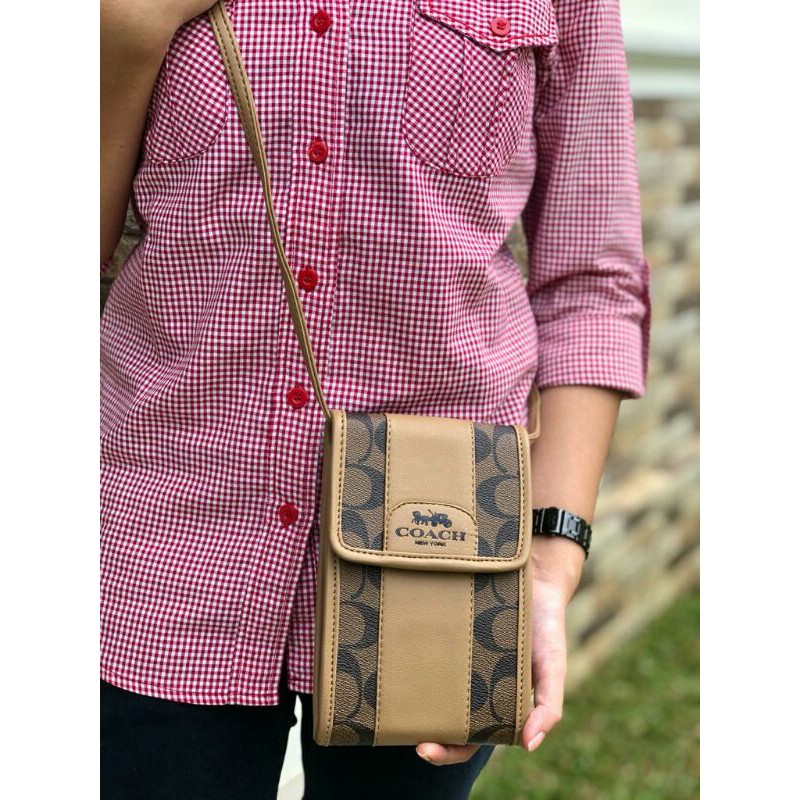 [COD] TAS SELEMPANG HANDPHONE HP COACH SUPER