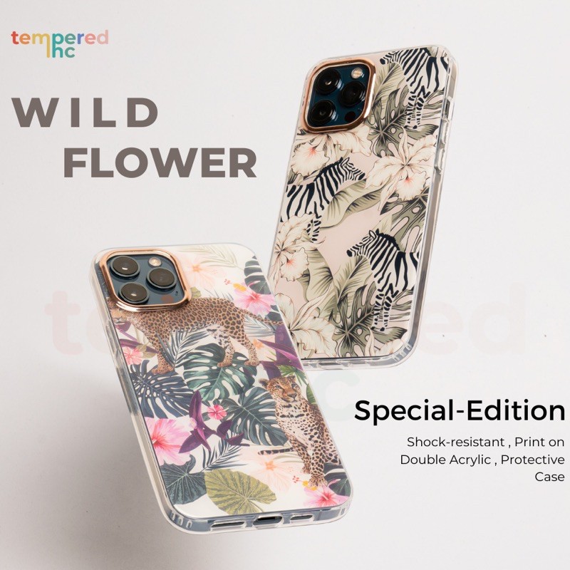 NEW  PREMIUM WildFlower Iphone Case ( Iphone 7-12promax ready  )