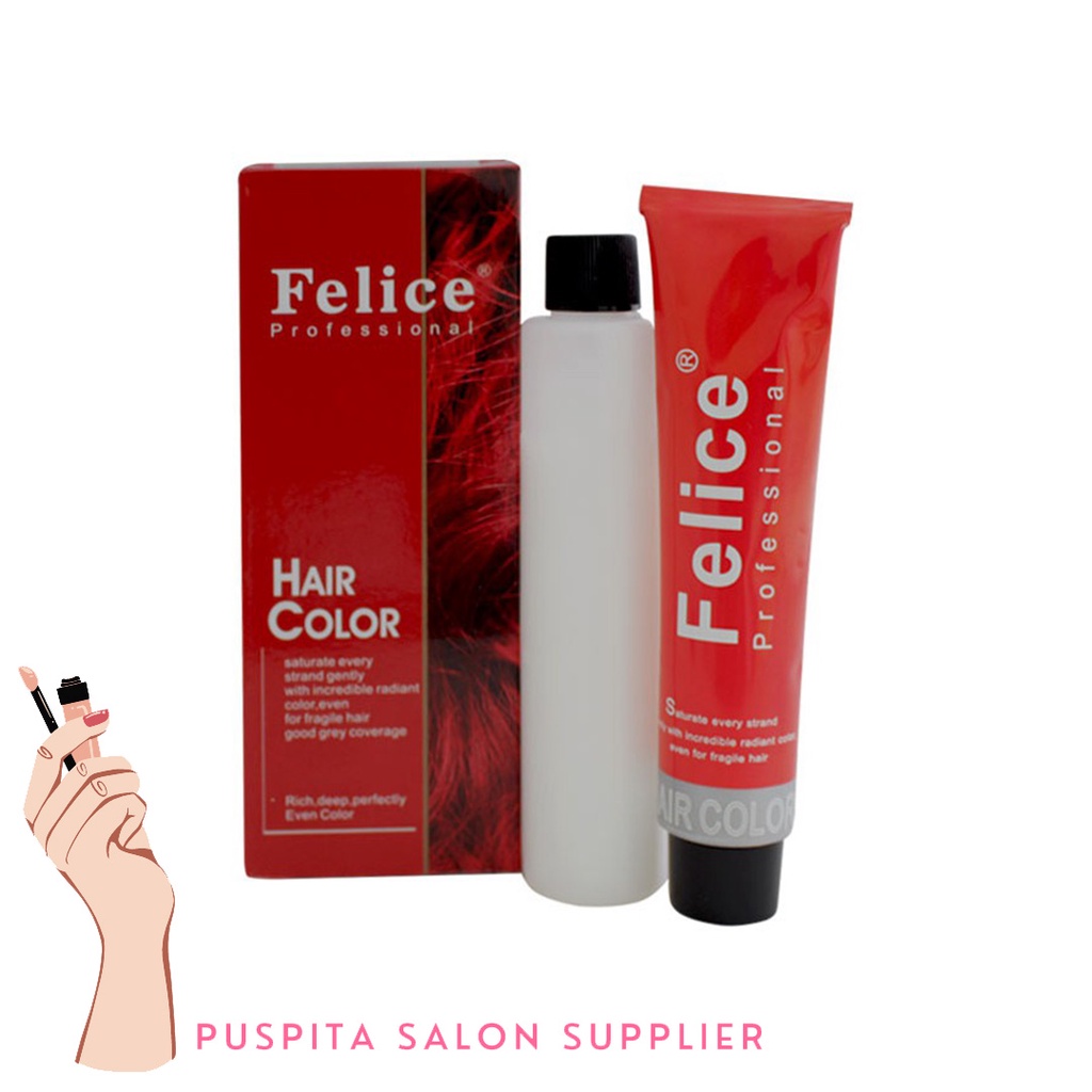 Felice Professional Hair Color I Cat Rambut Felice 60 ml