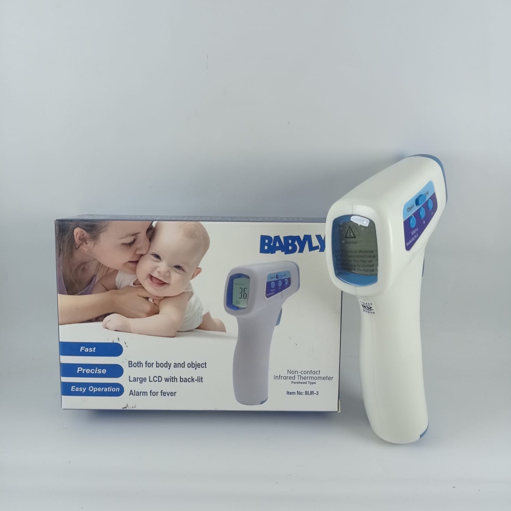 THERMOGUN BABILY BLIR - 3 / THERMOMETER INFRARED BABILY BLIR - 3 / ALAT UKUR SUHU BABILY BLIR - 3