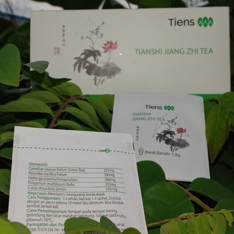 Jiang Zhi Tea Tiens ECER (pelangsing)