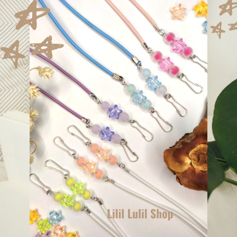 [LILSTARS] STRAP MASKER HIJAB TALI MASKER PENGAIT MASKER KALUNG MASKER HIJAB