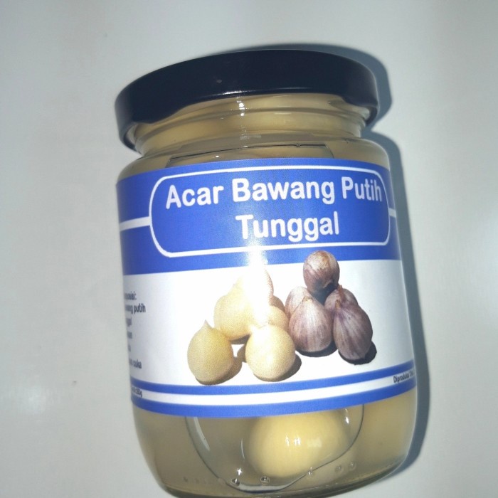 

Siap Kirim Acar Bawang Putih Tunggal / Acar Bawang Lanang 200 Ml Promo - 180 Ml