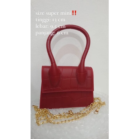 tas wanita/terbaru mini jelly bag/slingbag