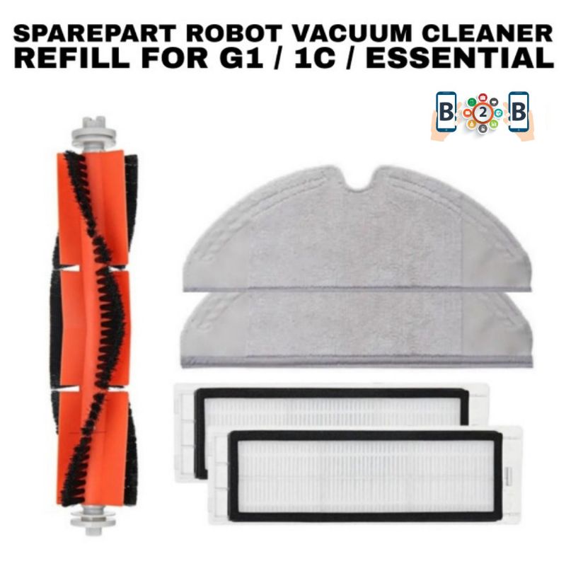 ORIGINAL REFILL SPAREPART KIT ROBOT MI MIJIA 1C / G1 / ESSENTIAL