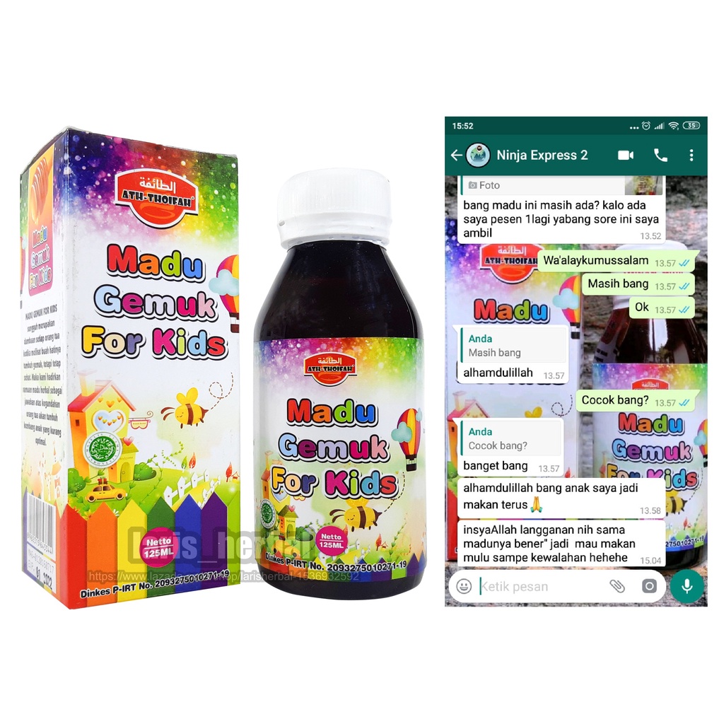 

Madu Gemuk Anak | gemuk badan Asli
