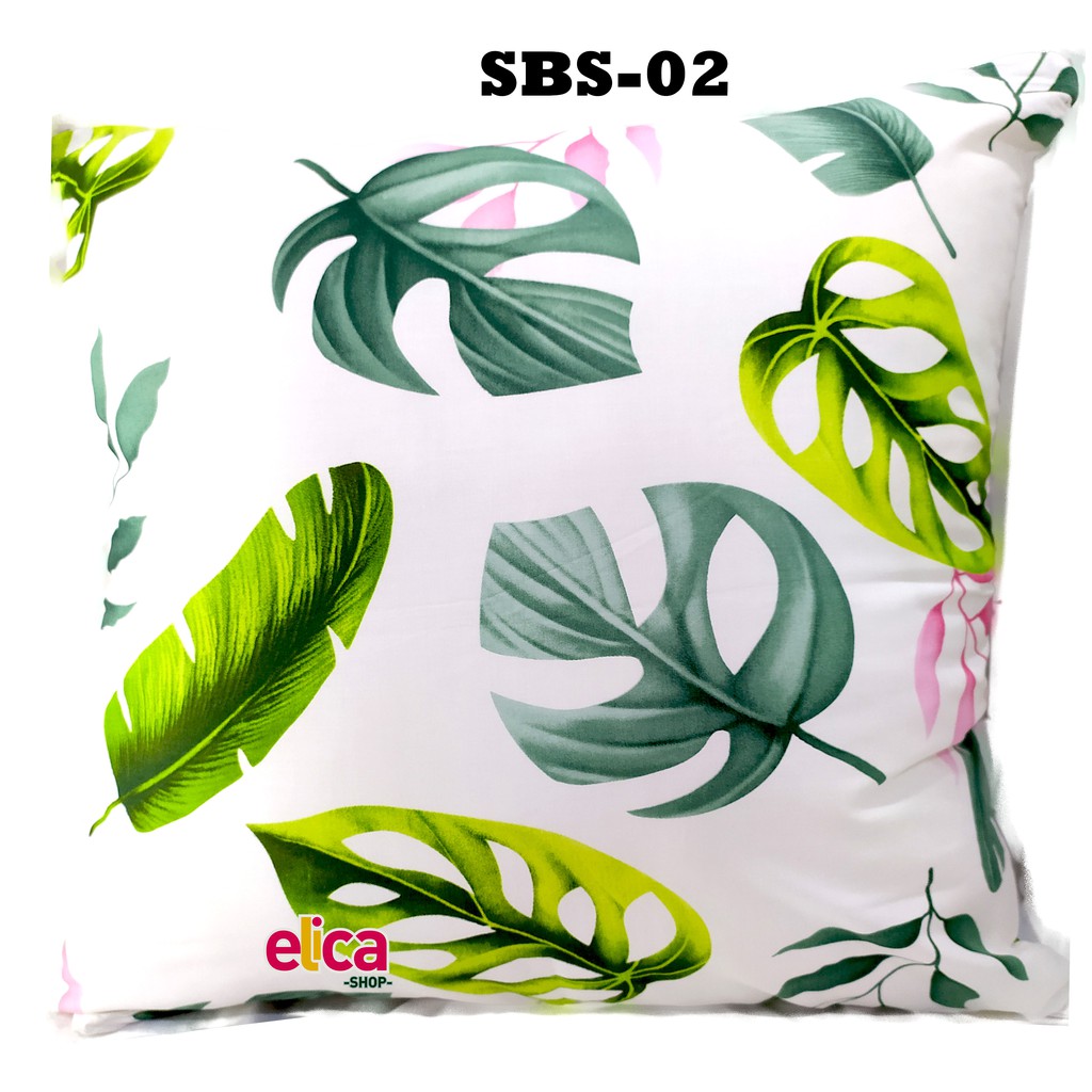 SARUNG BANTAL  SOFA CUSHION COVER UKURAN  50X50  cm MOTIF 